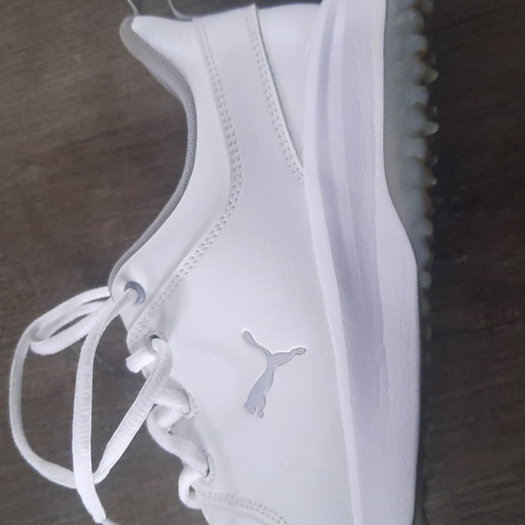 Puma Men's Grip Fusion Pro 3.0 White Golf Shoes. Sz 9.5 - Picture 5 of 7